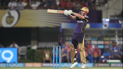 Ipl 2018 Kkr Vs Rr Hosts Beat Rr By 6 Wickets Thanks To Chris Lynn Dinesh Karthik