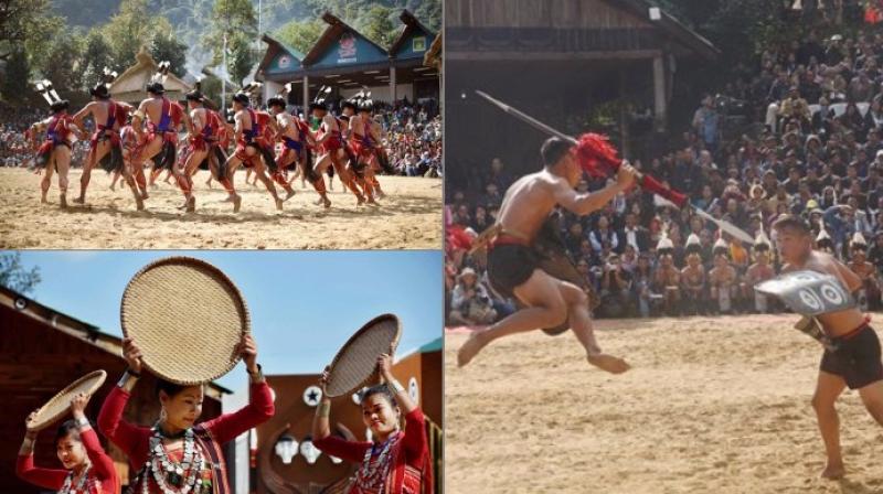 Portrayal of Naga heritage at Hornbill Festival