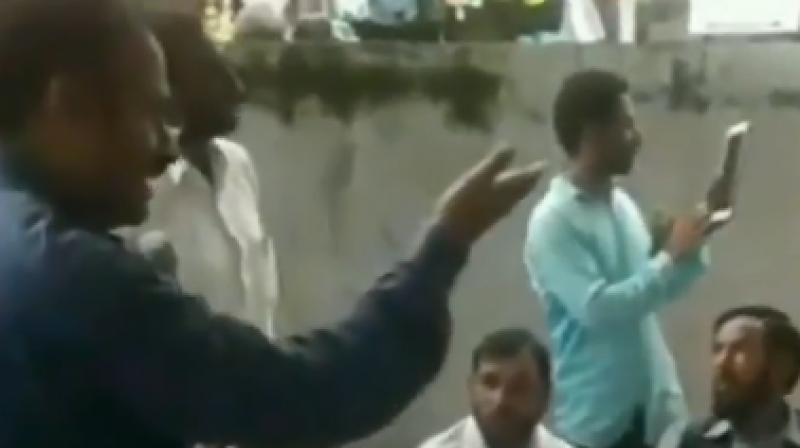 Rana, the MLA from Mendhar constituency of Jammu and Kashmir, was recently in news when he said that he will not allow hoisting of Indian flag in Kashmir if Centre scraps Article 370. (Photo: ANI | Screengrab)