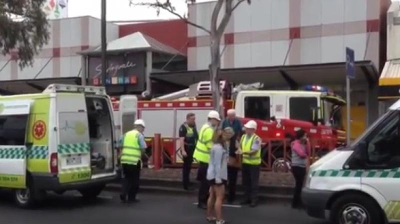 Police said the man entered the Commonwealth Bank branch in the Melbourne suburb of Springvale with flammable liquid. (Photo: Youtube grab)
