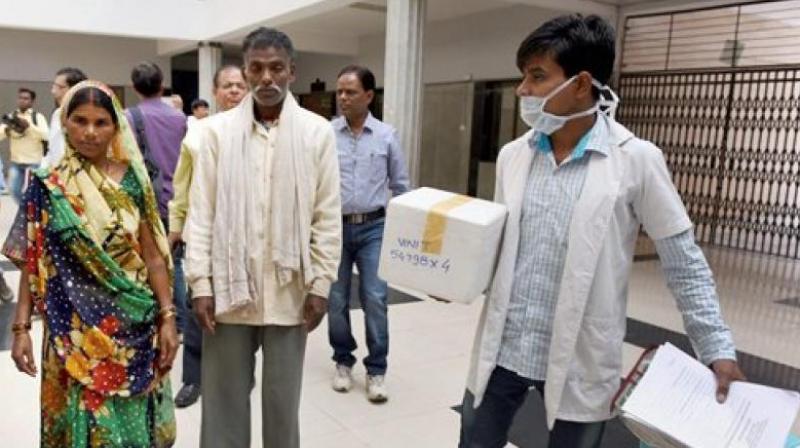 Vijay Ram and his wife Mala Devi, residents of Bandu village in Garhwa district of Jharkhand, had claimed that Geeta was their daughter, Tunni Kumari alias Guddi. (Photo: PTI) Vijay Ram and his wife Mala Devi, residents of Bandu village in Garhwa district of Jharkhand, had claimed that Geeta was their daughter, Tunni Kumari alias Guddi. (Photo: PTI)