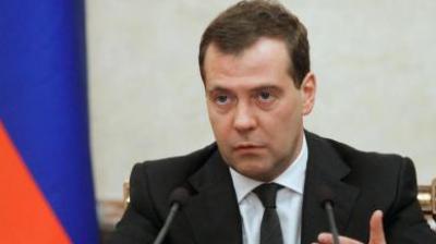 Former Russian president Dmitry Medvedev. (AP)