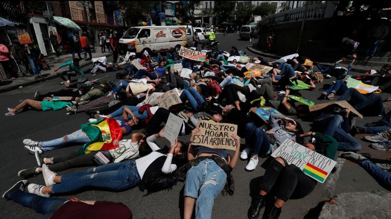 Global protest against climate change