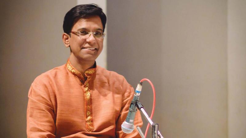 Durjoy Bhaumik at a performance