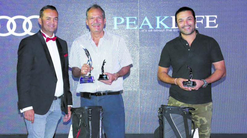 From Left: Rahil Ansari, Satish Gupta, and Aditya Patel