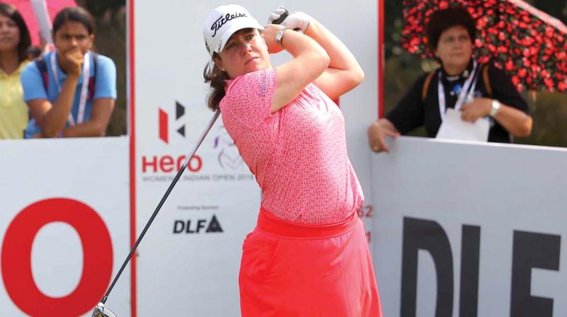 Eleanor Given in action Saturday.