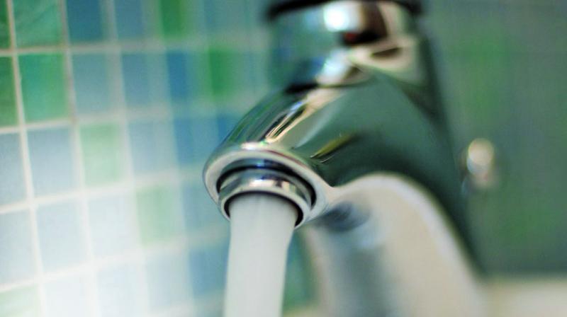 An aerator, is a small plastic device with multiple holes, which replaces the filter inside the tap that stops the dirt.