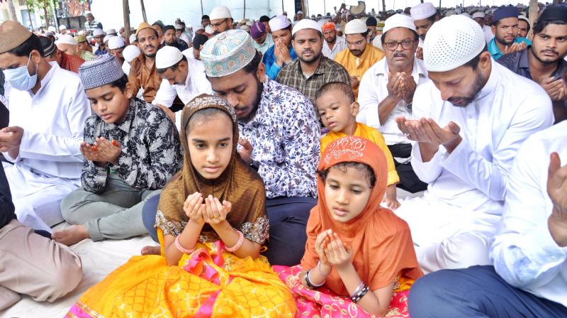 A good Muslim friend tells me that Id is the occasion when the faithful ask God to recognise their sacrifice through fasting all through the days of Ramzan, not praying for material gifts, but for peace on earth and goodwill to humanity. (Representational Image/ DC) A good Muslim friend tells me that Id is the occasion when the faithful ask God to recognise their sacrifice through fasting all through the days of Ramzan, not praying for material gifts, but for peace on earth and goodwill to humanity. (Representational Image/ DC)
