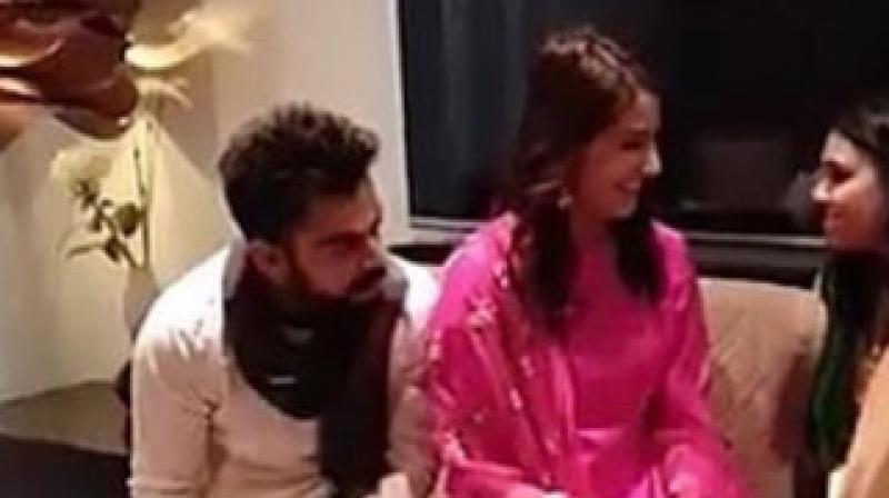 Virat Kohli and Anushka Sharma.