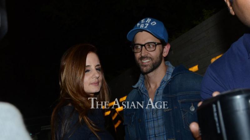 Sussanne Khan watches ex-husband Hrithik Roshans Kaabil