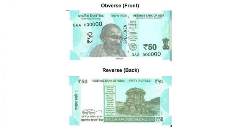New notes will have designs and geometric patterns aligning with the overall colour schemes, both at the obverse and reverse. (Photo: PTI)
