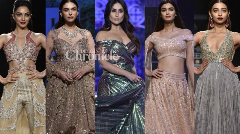 Kareena gives LFW fitting finale with elegant appearance, others also shine Kareena gives LFW fitting finale with elegant appearance, others also shine