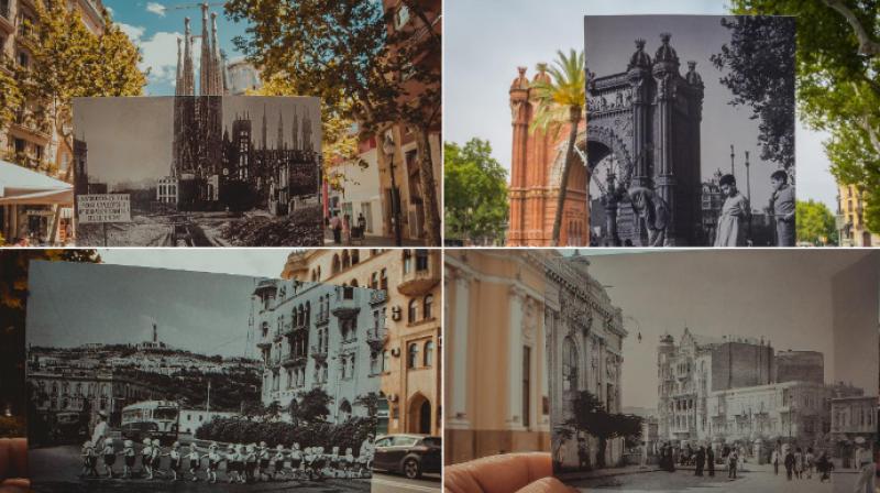 Man superimposes historic photographs and it is amazing