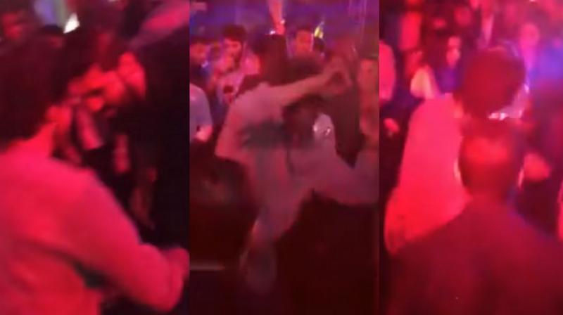 Screengrabs from the video.