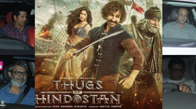 Aamirs directors Nitesh, Ashutosh, legends Sachin, Thackeray watch TOH Aamirs directors Nitesh, Ashutosh, legends Sachin, Thackeray watch TOH