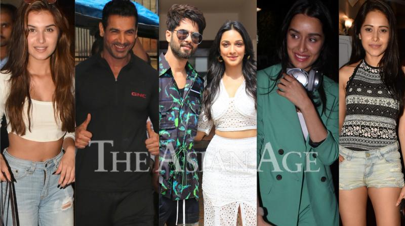 Stars in the city: Shahid-Kiara, John, Tara & others snapped in Mumbai