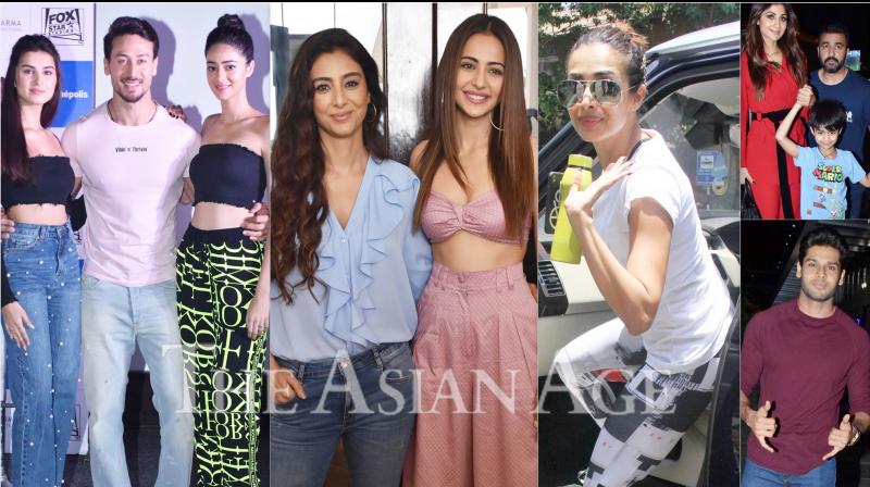 Oh Snap! Tiger-Tara-Ananya, Malaika, Tabu and others spotted in Mumbai Oh Snap! Tiger-Tara-Ananya, Malaika, Tabu and others spotted in Mumbai