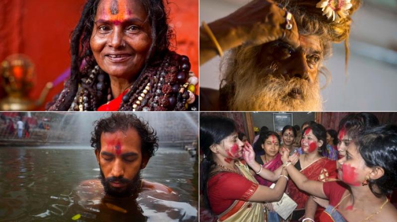 Thousands gather to celebrate Ambubachi festival at Kamakhya