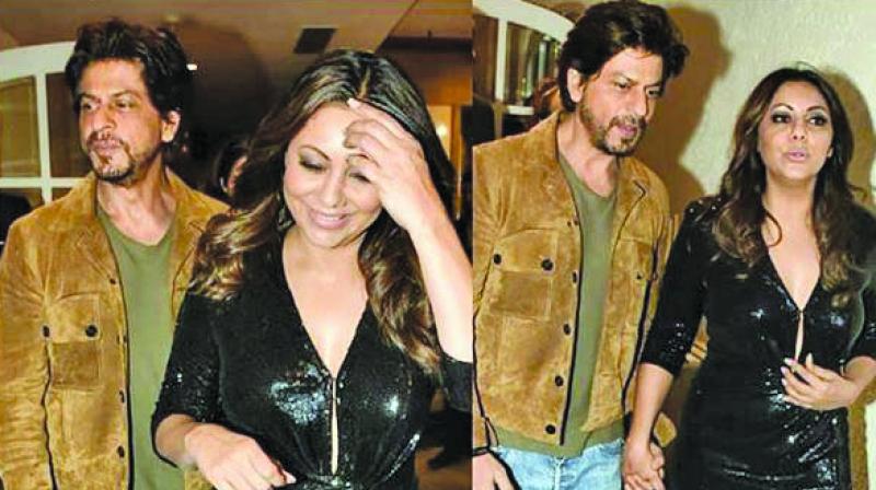 Shah Rukh Khan and Gauri Khan