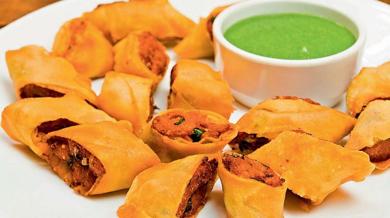 Paneer Shanghai Rolls