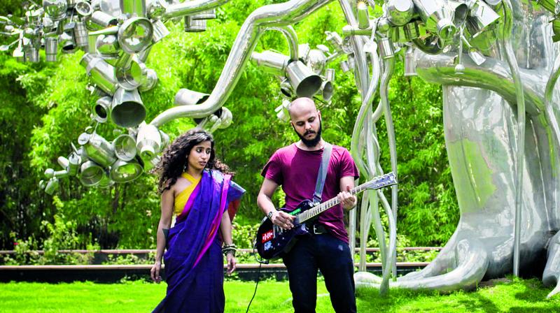 Fusing techno with folk