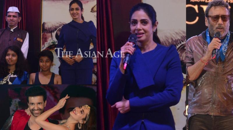 Sridevi flags off noble initiative, other stars lend support to event in style