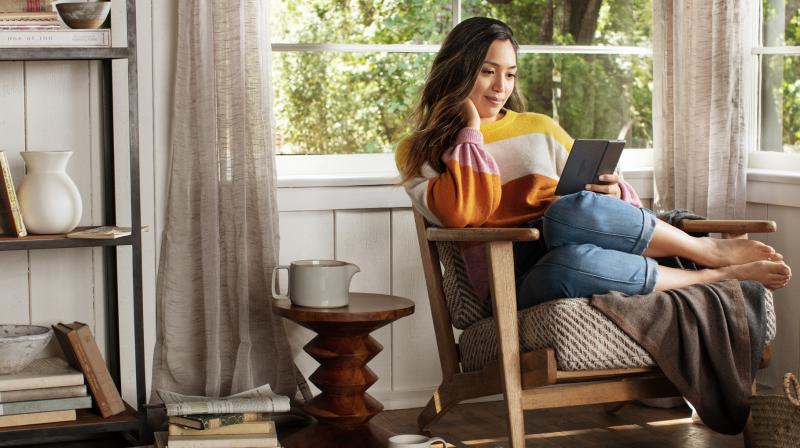 The all-new Kindle Oasis comes with the next generation of e-ink technology for fast page turns. The all-new Kindle Oasis comes with the next generation of e-ink technology for fast page turns.