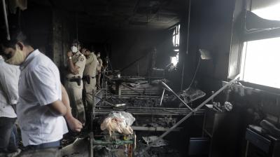 14 Covid patients dead in Maharashtra hospital ICU fire