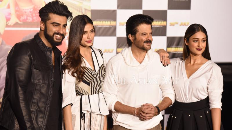Team of Mubarakan launch trailer of film with dance, laughter and more at grand event