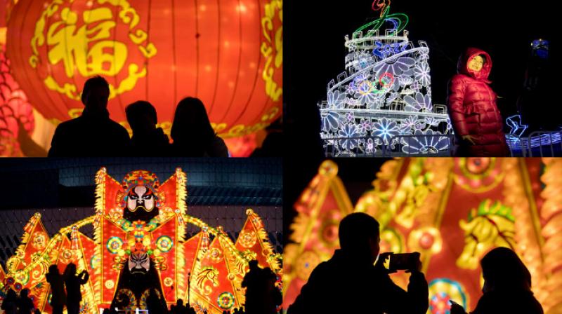 The Chinese Lantern Festival lights up Beijing