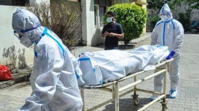  The survey conducted among 5,000 people and 2,038 infected patients revealed that they had to visit hospitals again for post-Covid symptoms. (PTI)