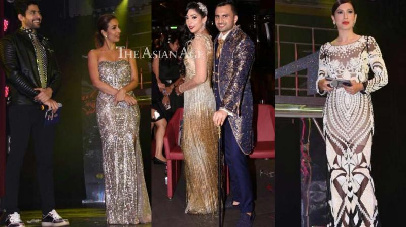 B-Town stars come out in style for UAE billionaires sons wedding on cruise in Europe