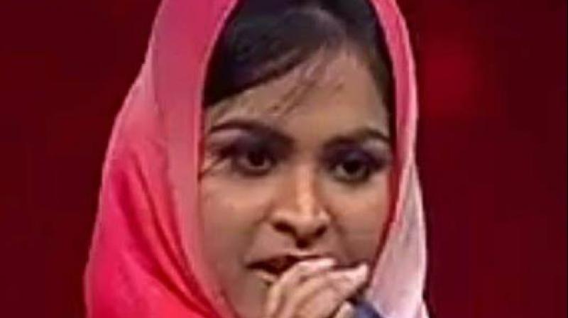 While auditioning for the show, Sayeed, wearing a colourful hijab, sang for precisely 100 seconds. (Photo: File)