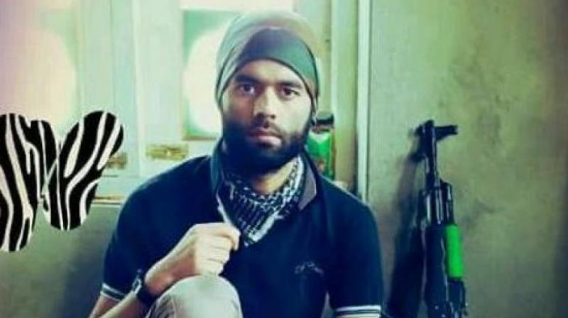 Umer Majid, a suspected Hizbul Mujahideen militant responsible for killing seven people including five policemen at Kulgam in South Kashmir earlier this week. (Photo: File)