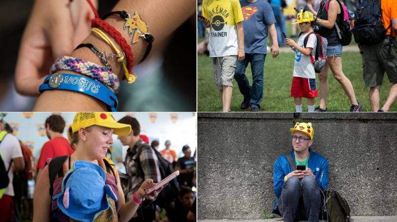 Revelers attend first ever Pokemon Go festival