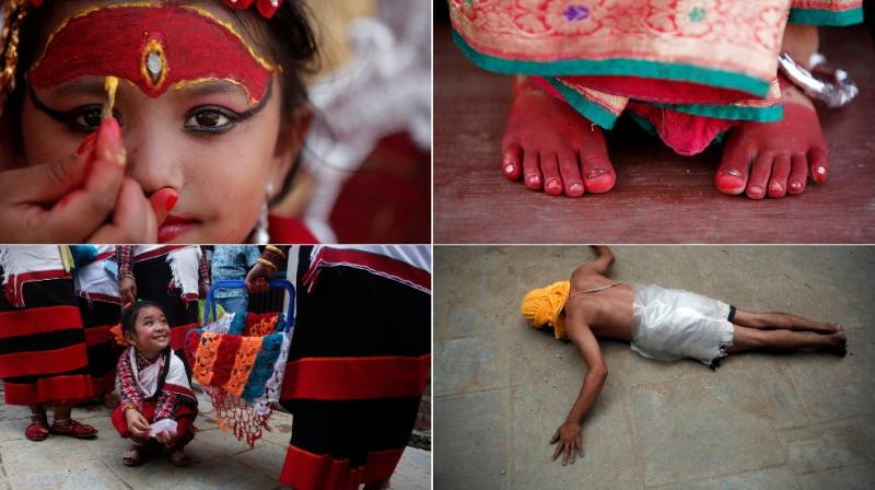 Nepal community prays for departed souls