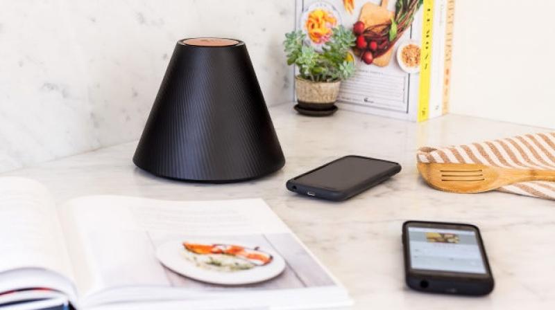 Pis conical wireless charger can charge any supported device place within a foot of the device.