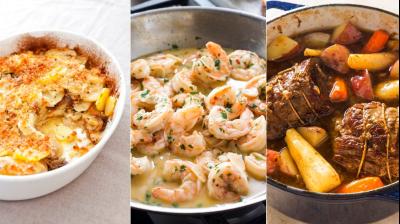 From scampi, to porchetta or even pot roast, here are edible dishes to satiate your taste buds. (Photos: AP)