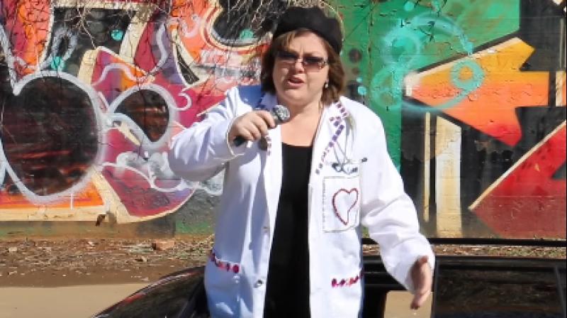 Dr Shannon Dowler or RapDktaD came up with the innovative video to tell people more about sex. (Photo: Youtube)