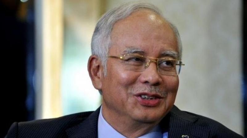 Prime Minister Najib Razak was addressing Indian leaders during a luncheon meeting in New Delhi. (Photo: AFP)