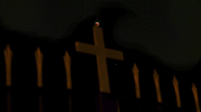 In Photos: Blood moon visuals from around the world