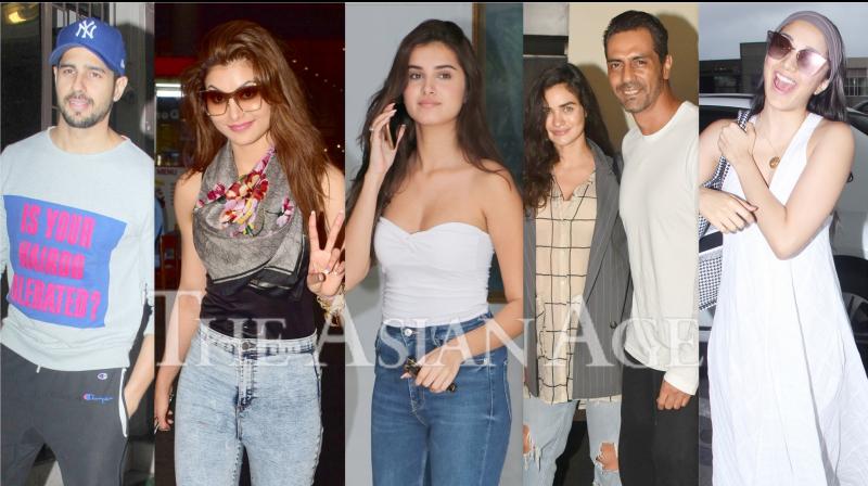 Stars in the city: Sidharth, Kiara, Tara and others snapped in Mumbai