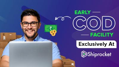 Shiprocket launches ‘Early COD’ feature for Small Businesses in India