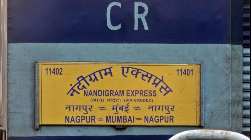 It was supposed to reach Aurangabad at 9.30 pm, but at around 8 pm one of the engines caught fire. (Photo: Indian Railways)