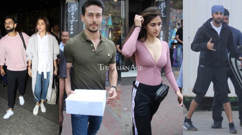 Couple time for Virushka, Tiger, Disha; Alia, Ranbir spend day differently Couple time for Virushka, Tiger, Disha; Alia, Ranbir spend day differently