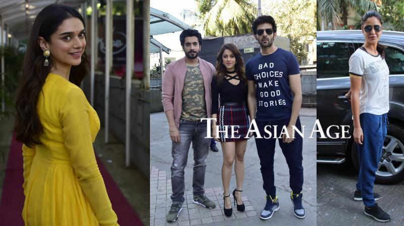 Photo alert: B-town celebs SRK, Aditi Rao Hydari, Katrina Kaif, SKTKS stars snapped