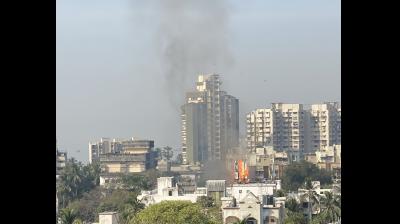 Four people were injured and they taken to the nearby Cooper Hospital, a civic official said. (Twitter/@anumandloi)