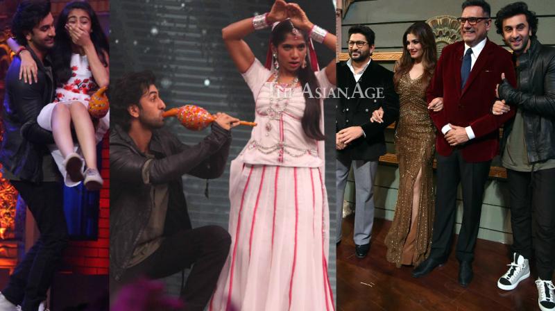 Sabse Bada Kalakar: Ranbir spreads his quirkiness with Raveena, Arshad, Boman