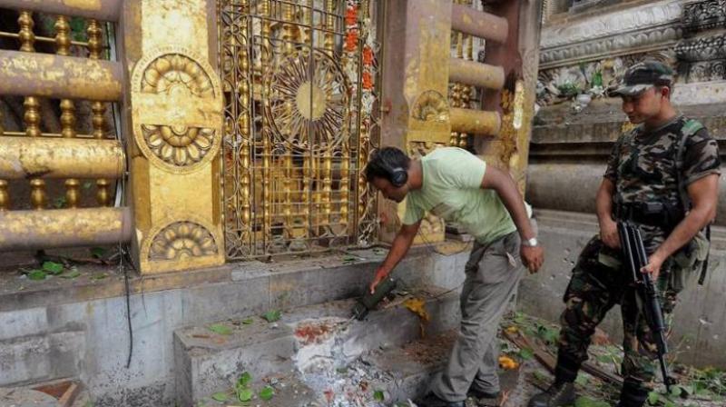 The Buddhist town in Bihar had witnessed the serial blast on the morning of July 7, 2013, in which several monks who had gathered for their special prayer were badly injured. (Photo: PTI/File)