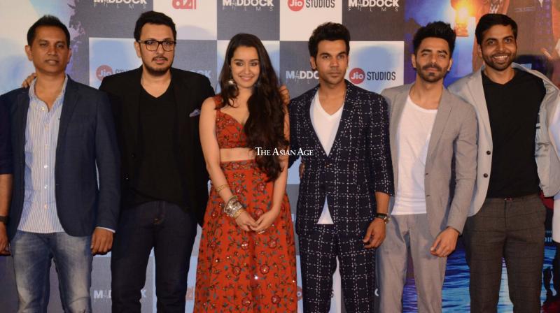 Of saree and cake: Stree trailer unveils with Shraddha and Rajkummar Of saree and cake: Stree trailer unveils with Shraddha and Rajkummar